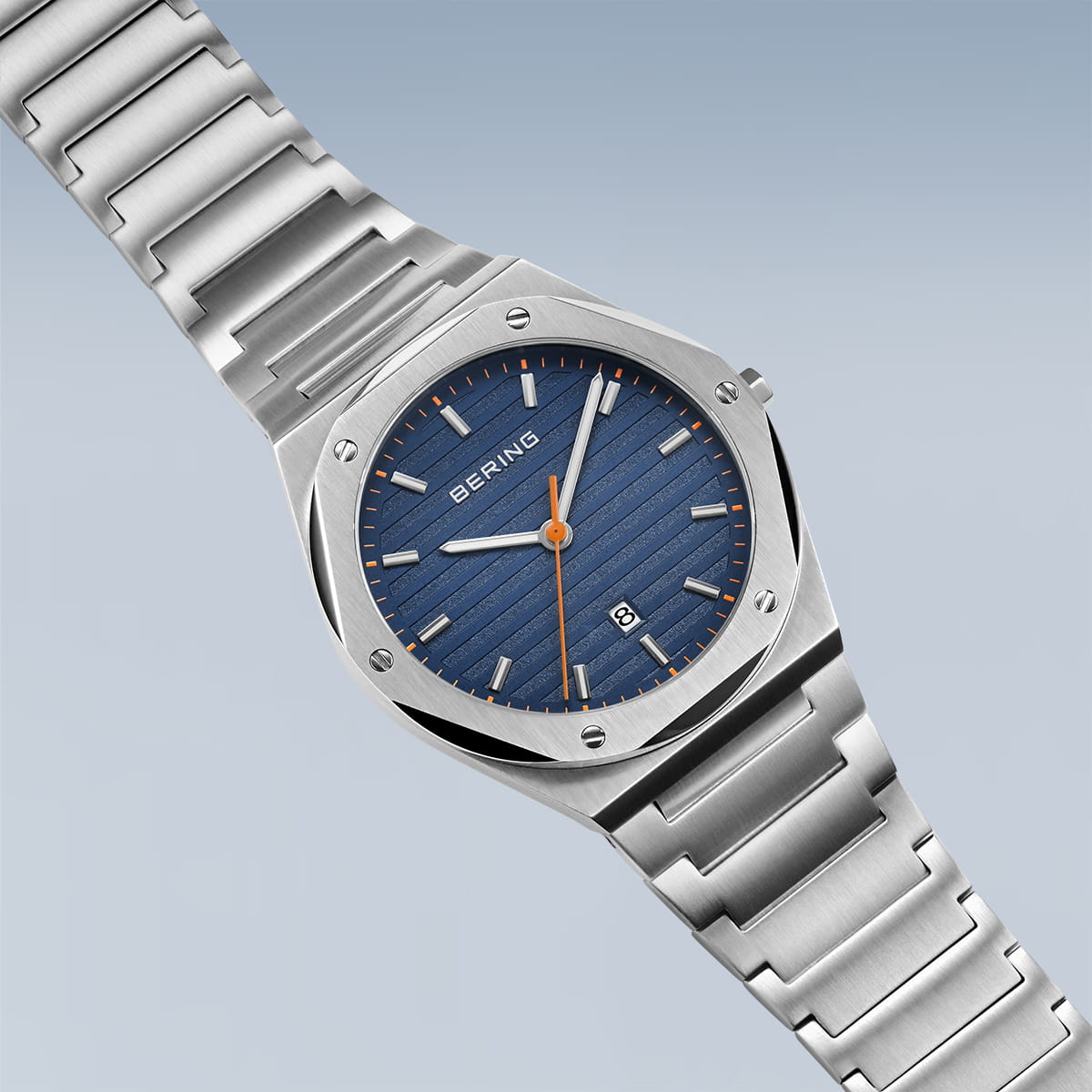 Bering montre pour homme cadran bleu - 19742-707