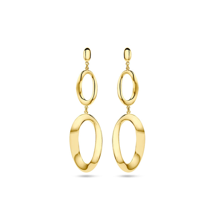 oorhangers 14K geelgoud