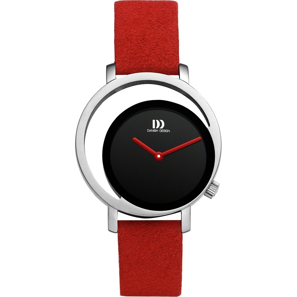 Danish design dames horloge zwarte wijzerplaat - IV24Q1271