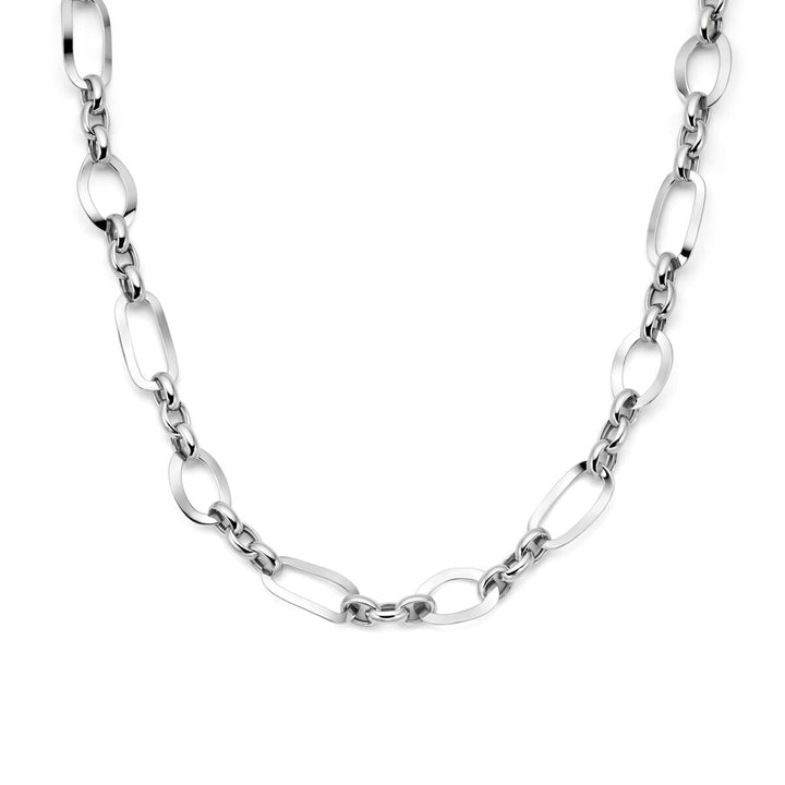 Zilveren ketting dames gerhodineerd