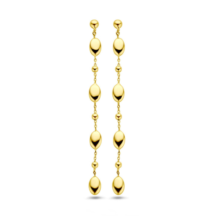 oorhangers 14K geelgoud