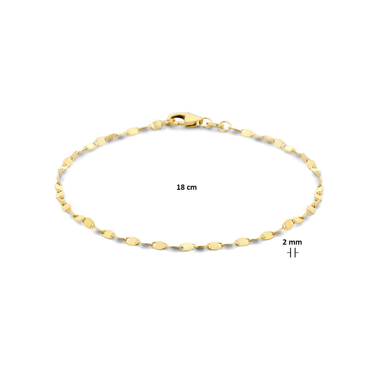 Bracelet en or pour femme 14K