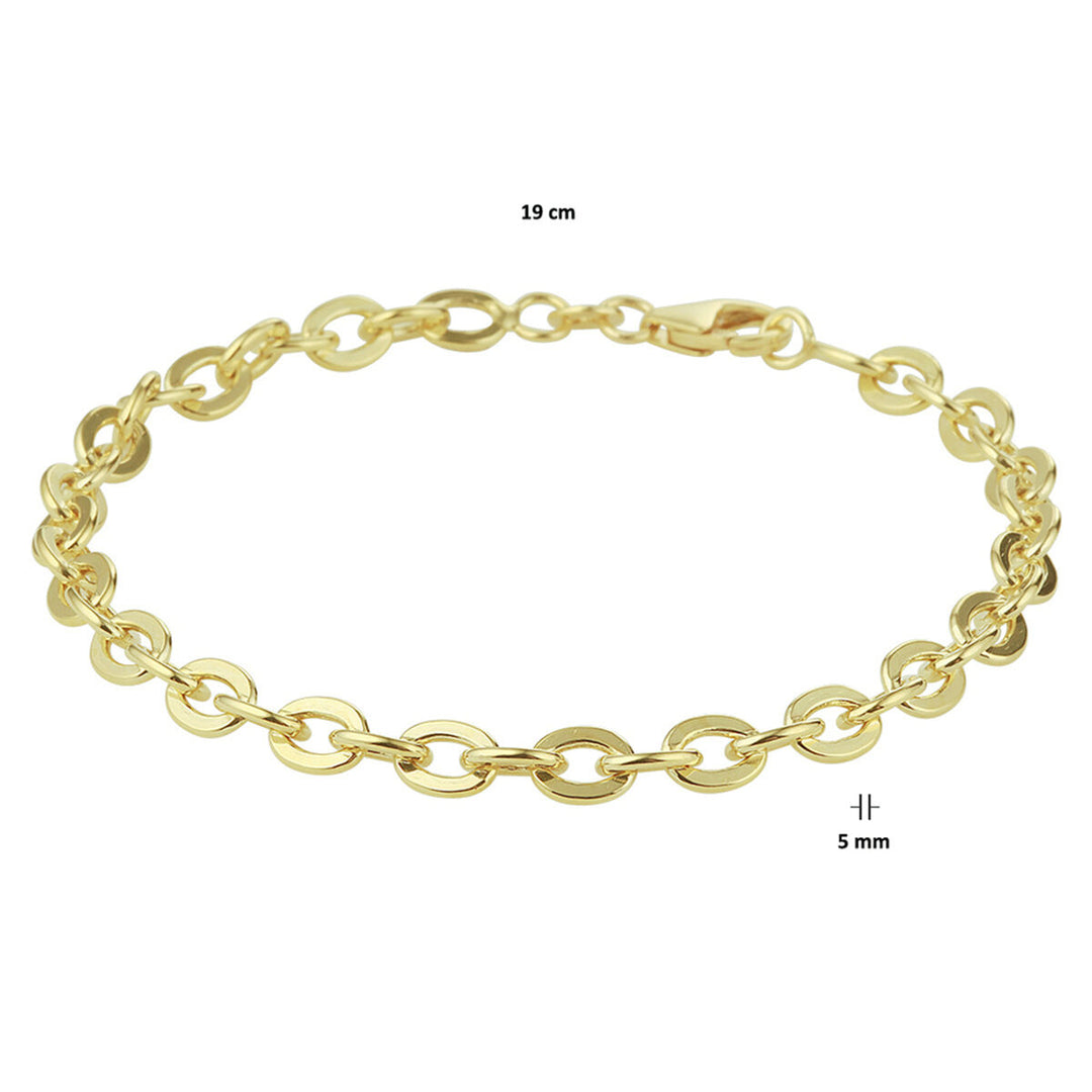anker 5,0 mm or jaune (or jaune avec noyau en argent)
