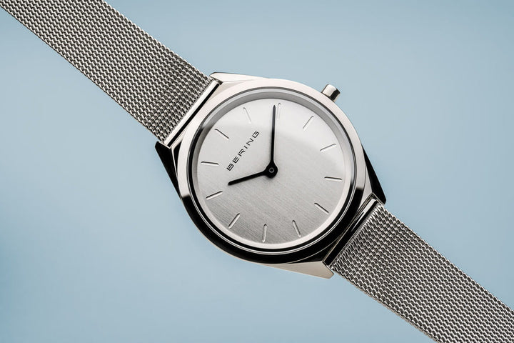 bering unisex horloge zilveren wijzerplaat - 17031-000