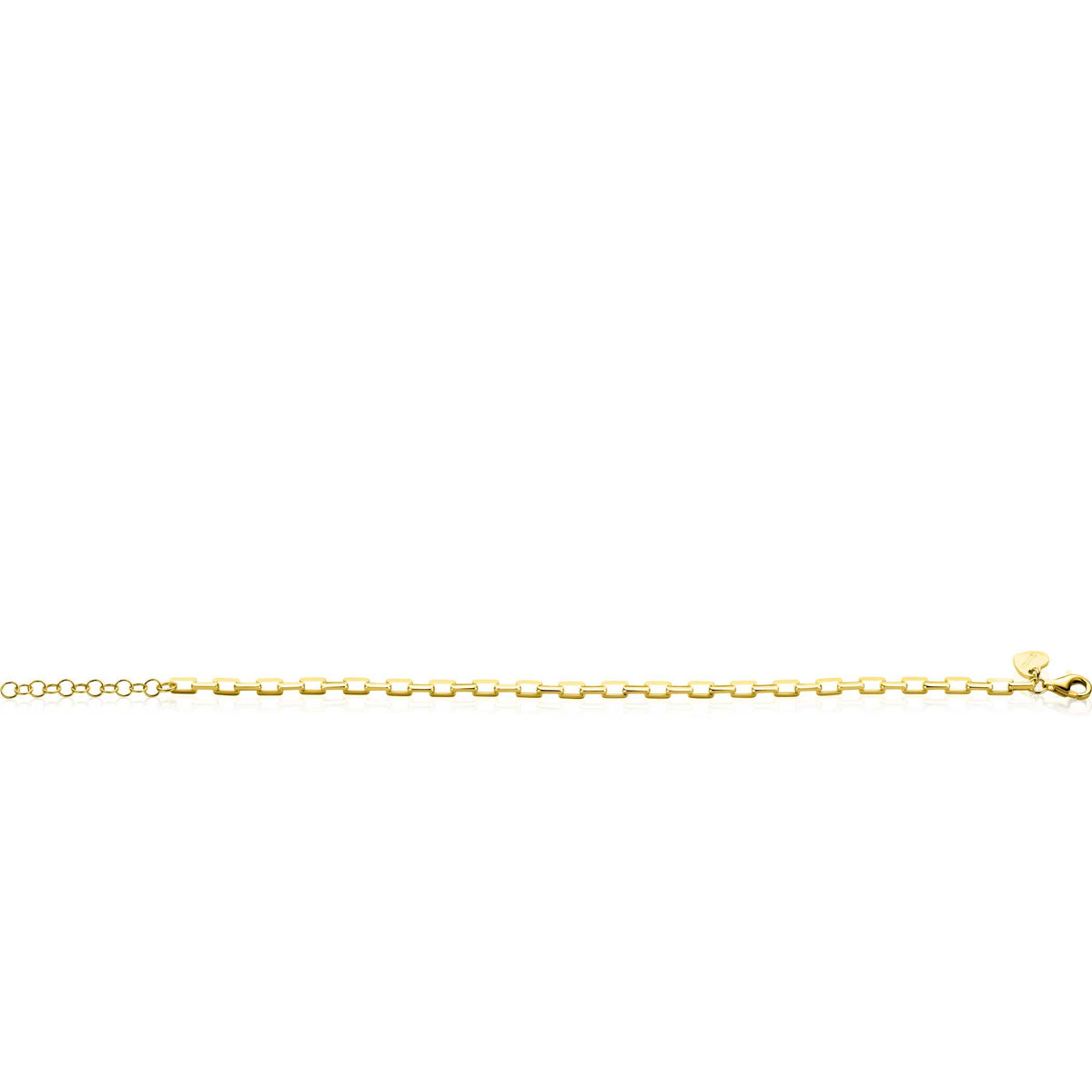 Bracelet argent plaqué or ZIA2587