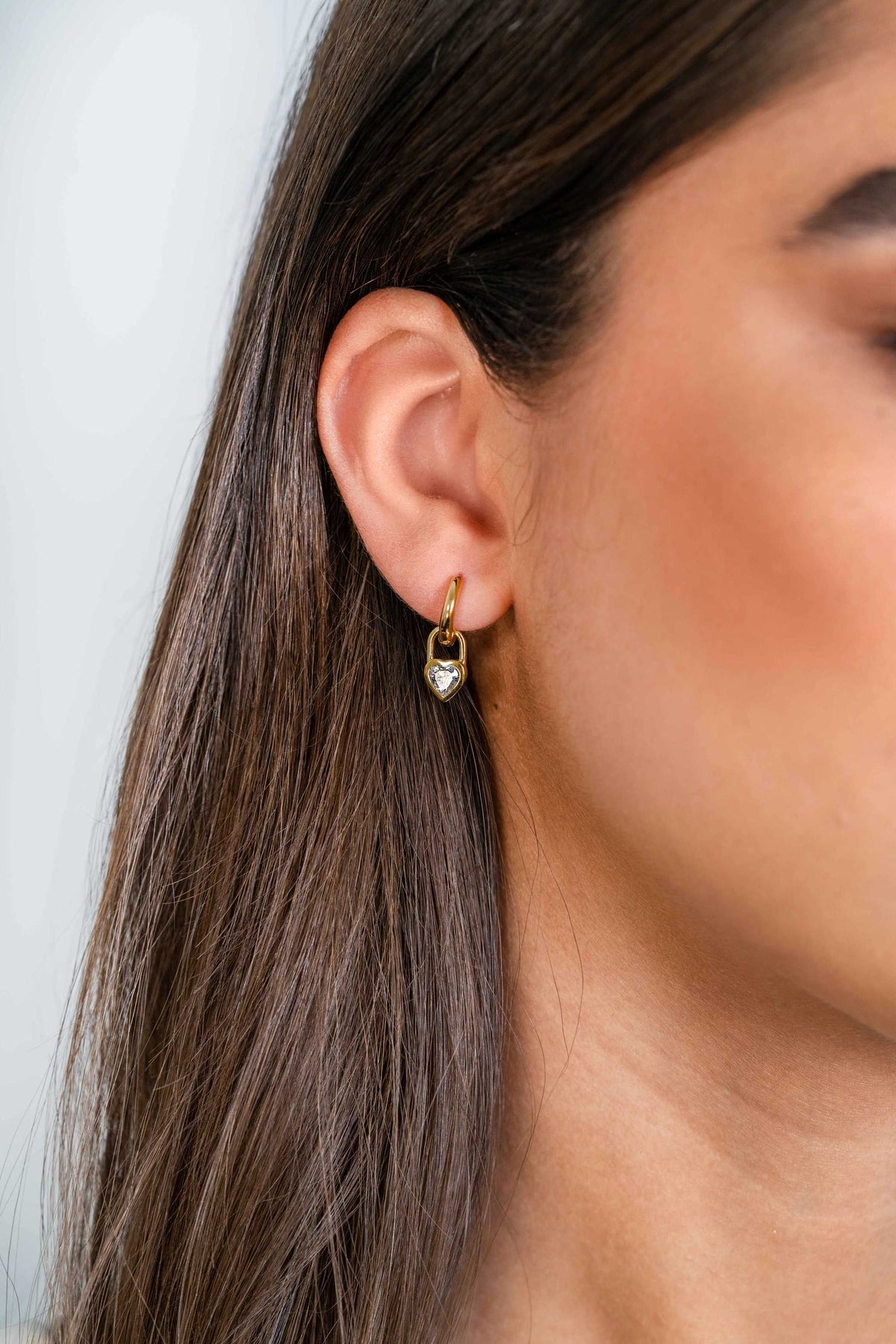 Boucles d'oreilles plaqué or Zich2306