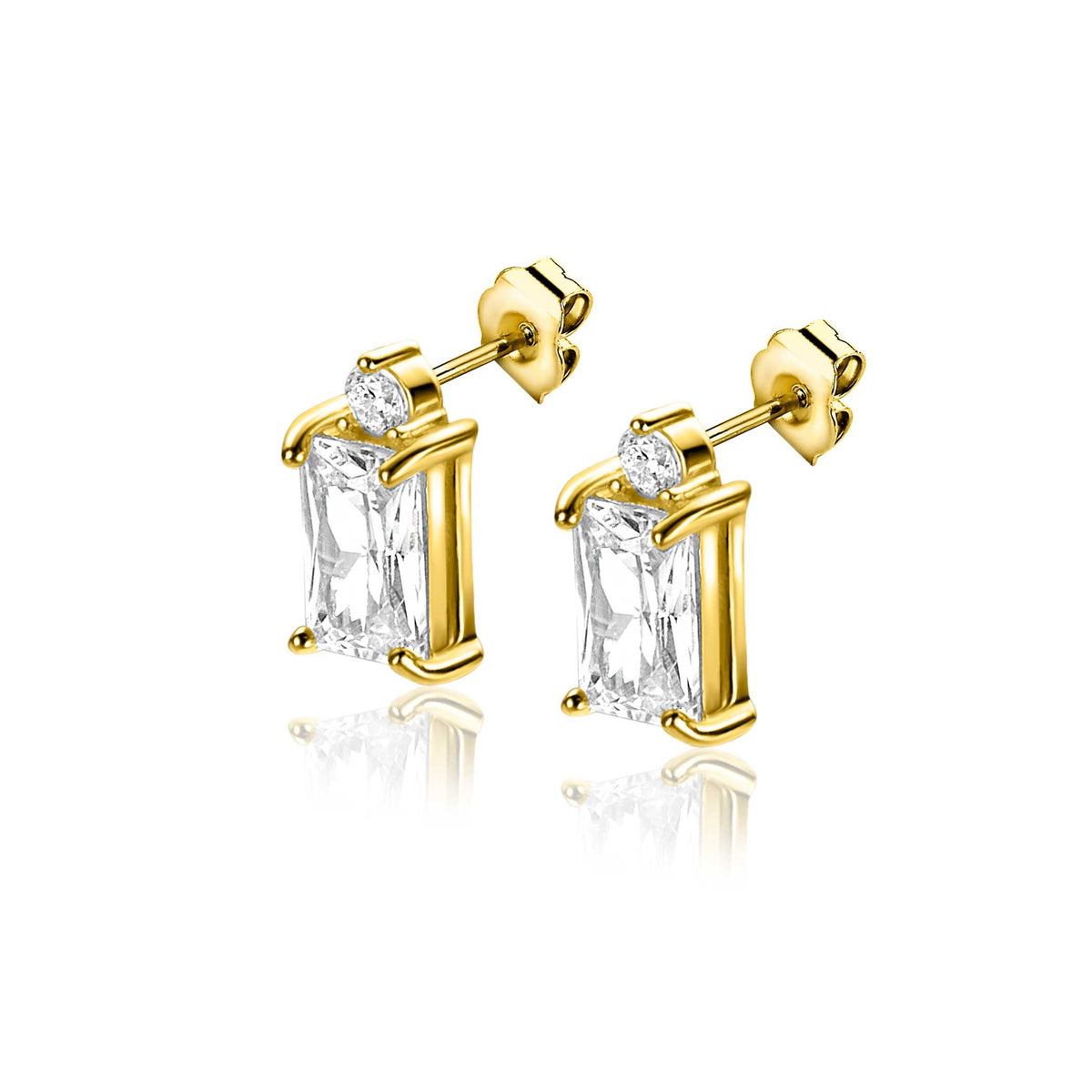 Boucles d'oreilles plaqué or Zio2441