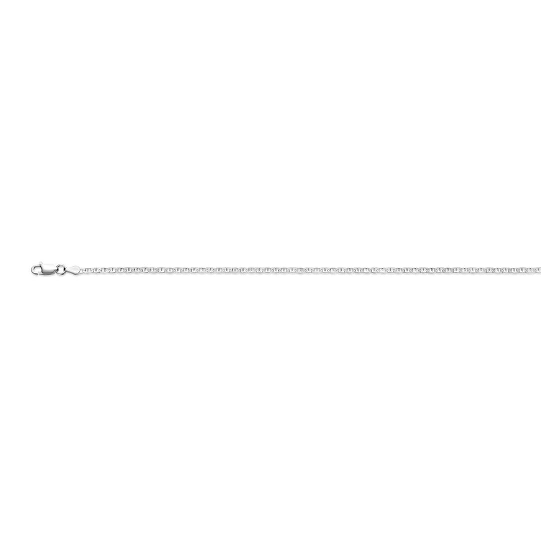 anker 2,3 mm zilver wit