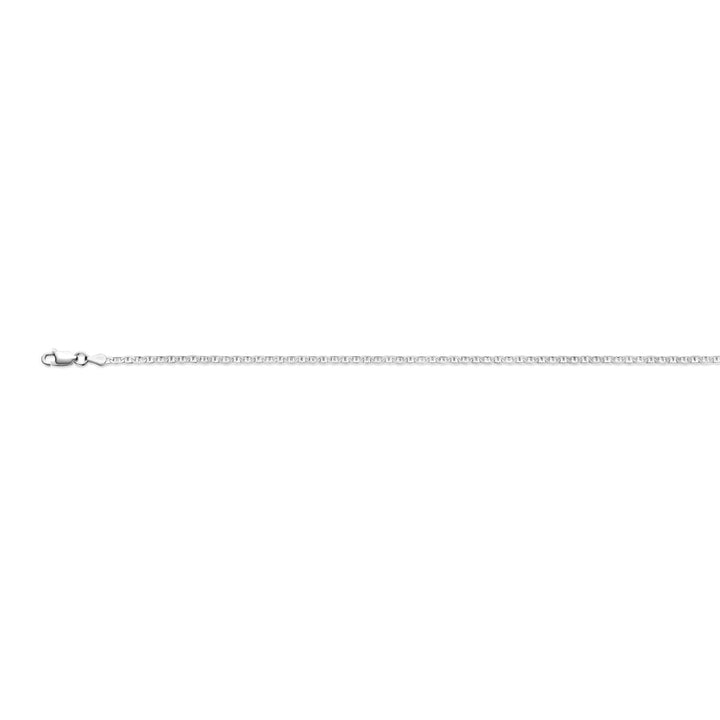 anker 2,3 mm zilver wit