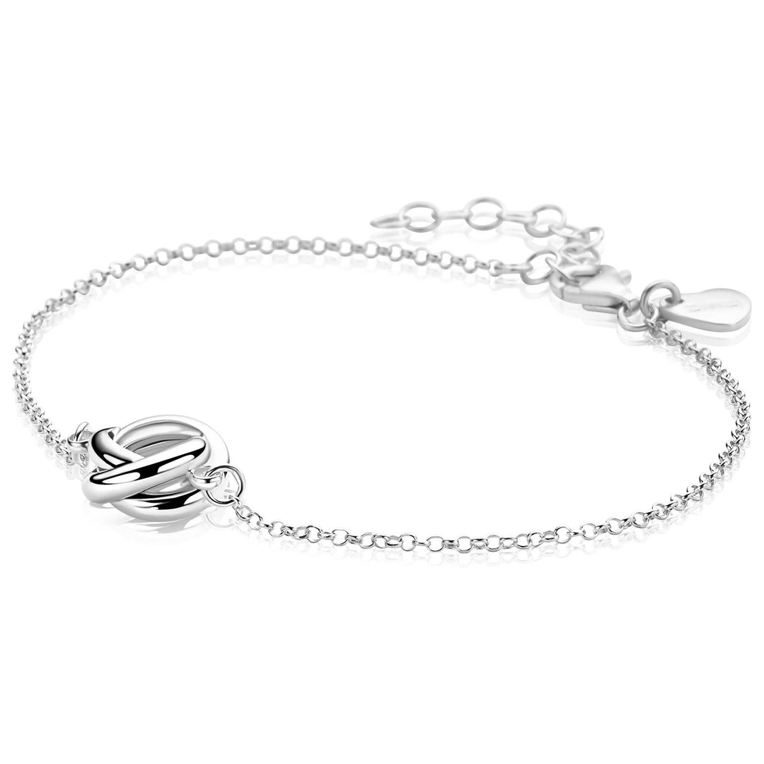 ZINZI zilveren armband met fijne ankerschakel ZIA2890