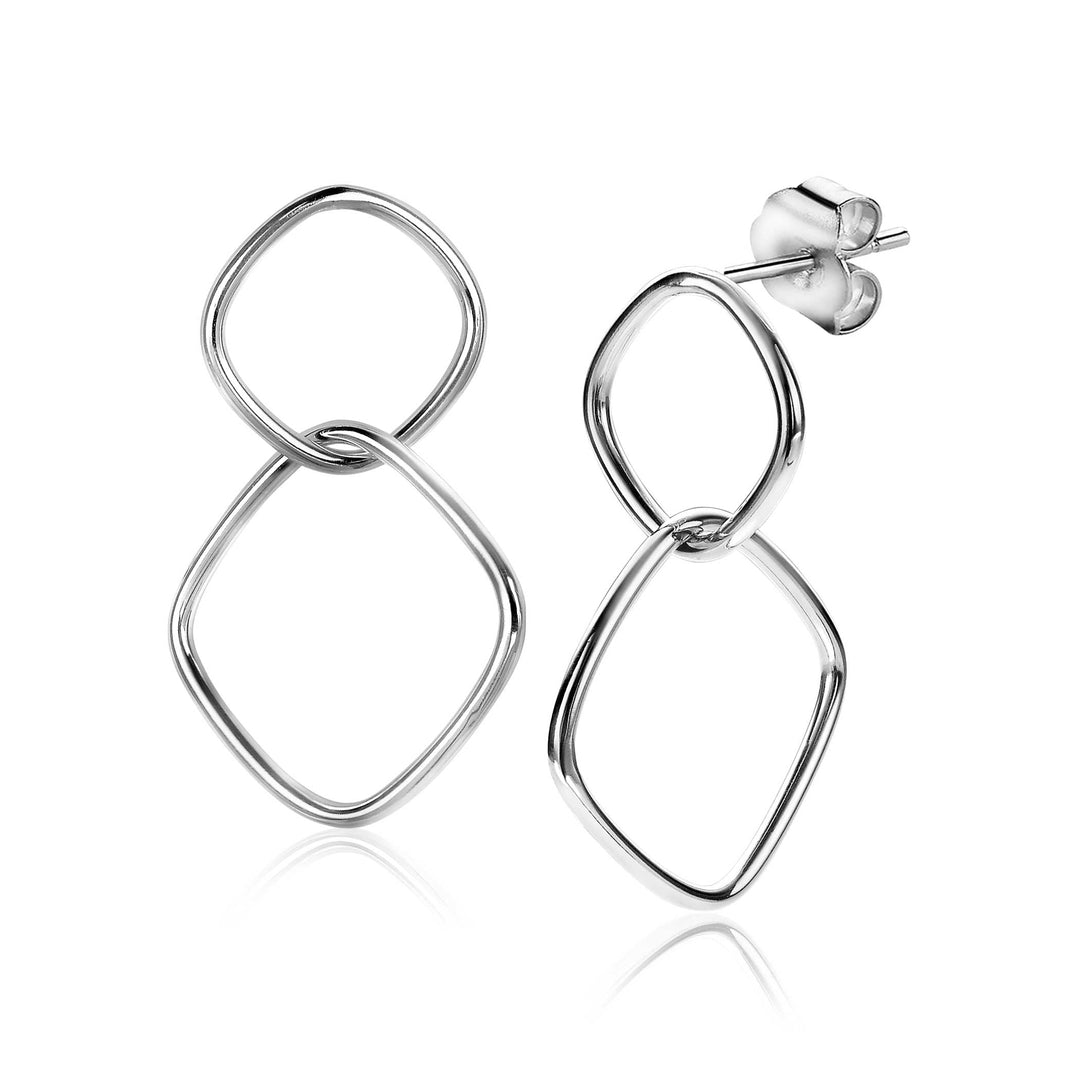 Zinzi Oorbellen Zilver Zio2096