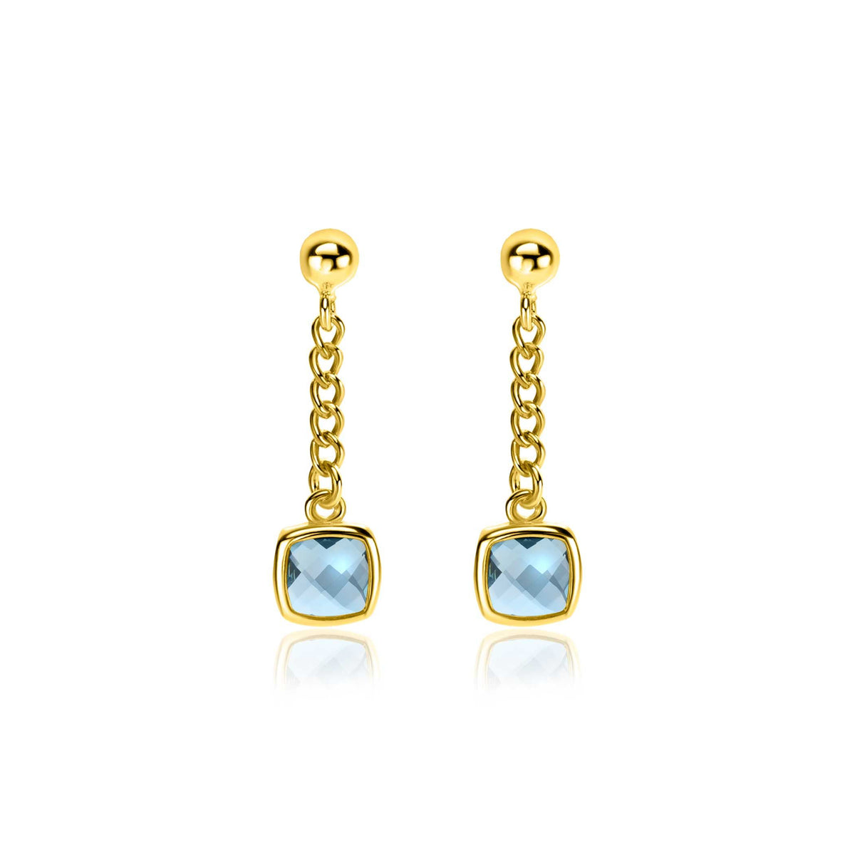 Boucles d'oreilles plaqué or Zio2417 G