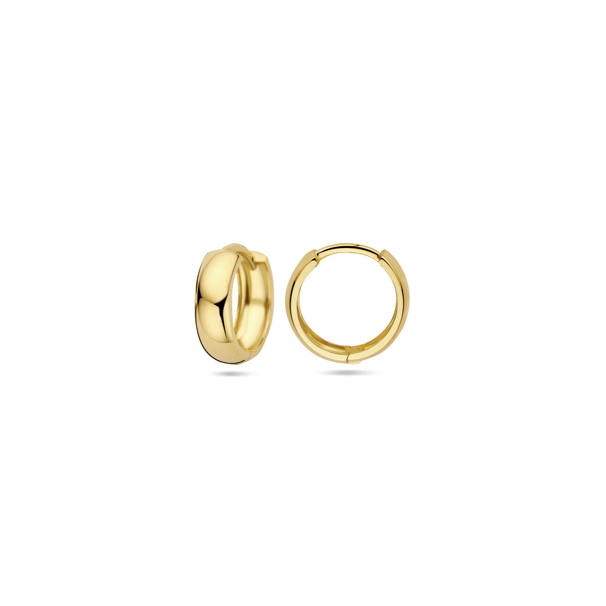 créoles 13 mm 9 carats