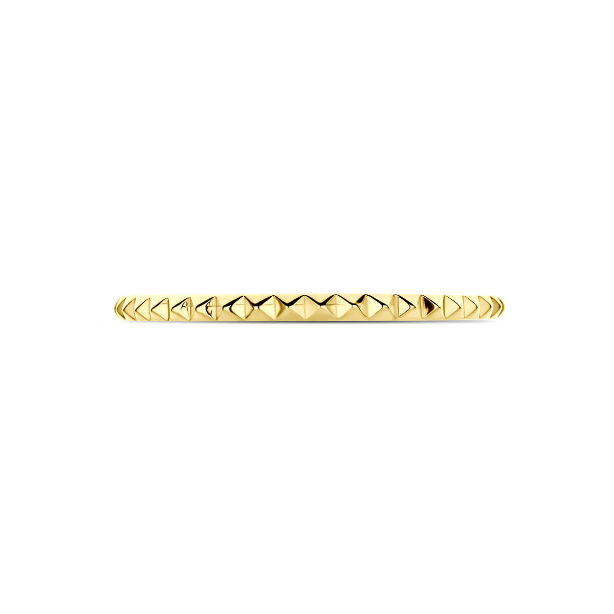 Bague en or jaune 14k – 1,5 mm de large