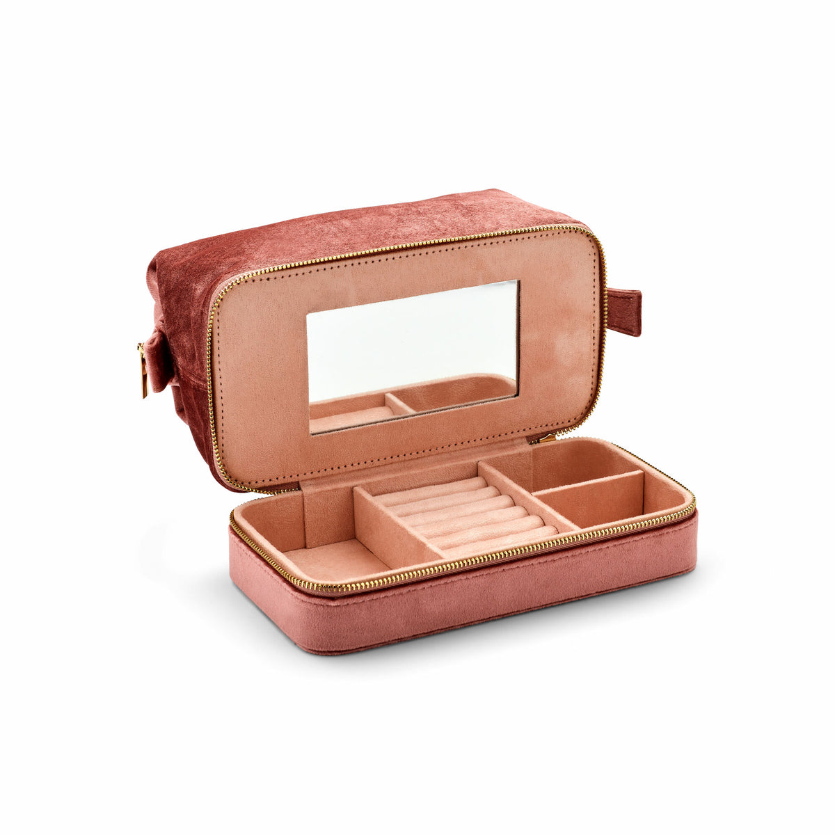 Boîte à bijoux rose – élégante et fonctionnelle