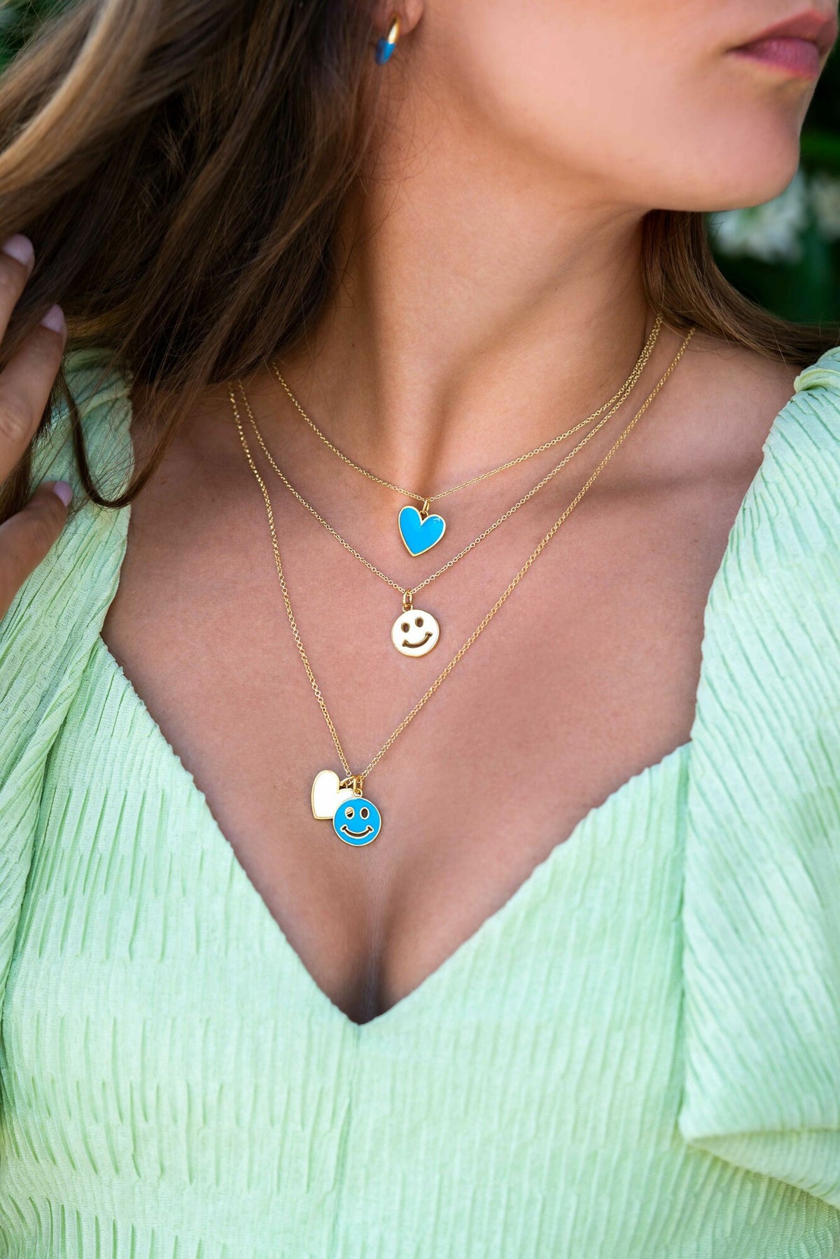 Zinzi Pendentifs Plaqué Or Zih2314 W