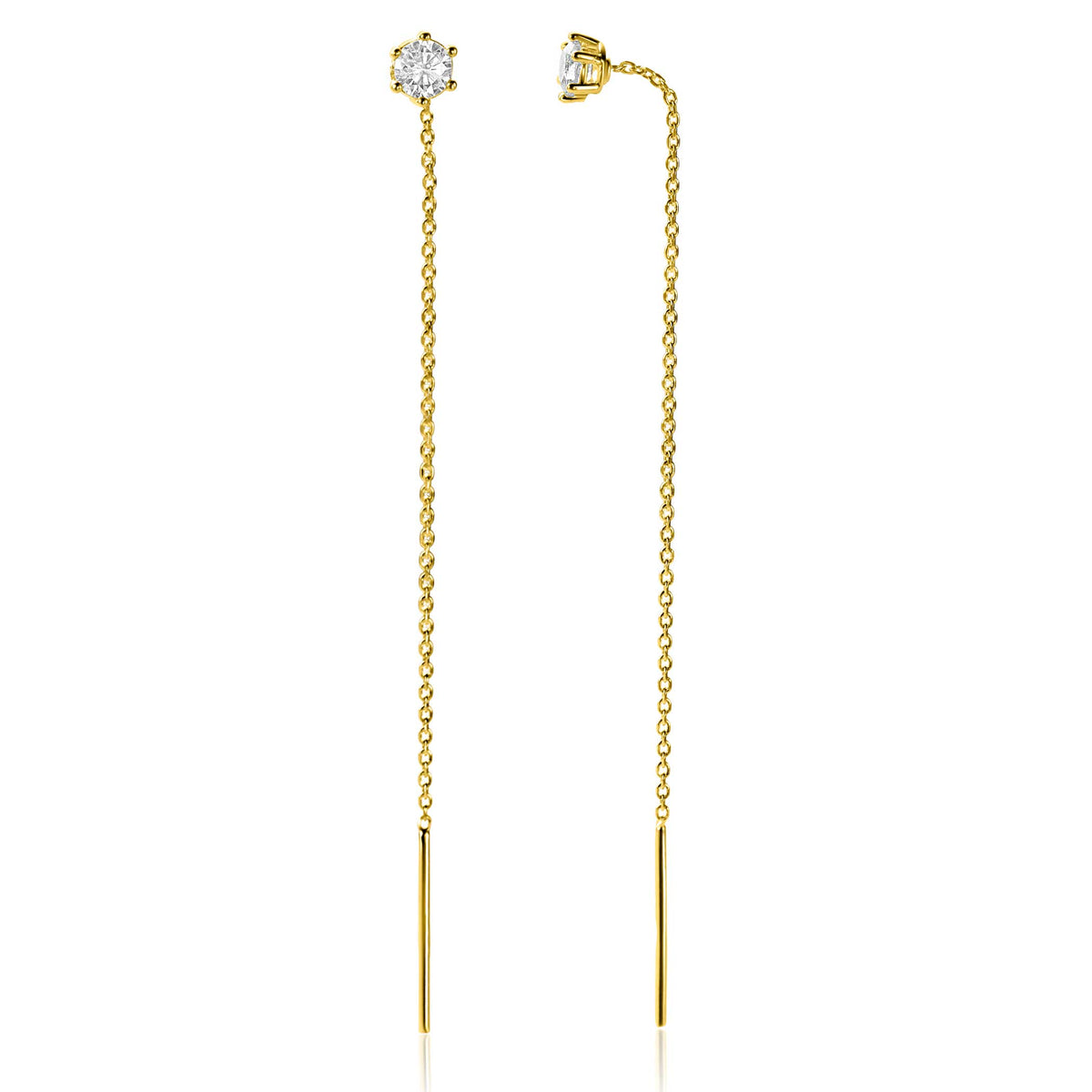 Boucles d'oreilles Argent plaqué or Zio2576Y