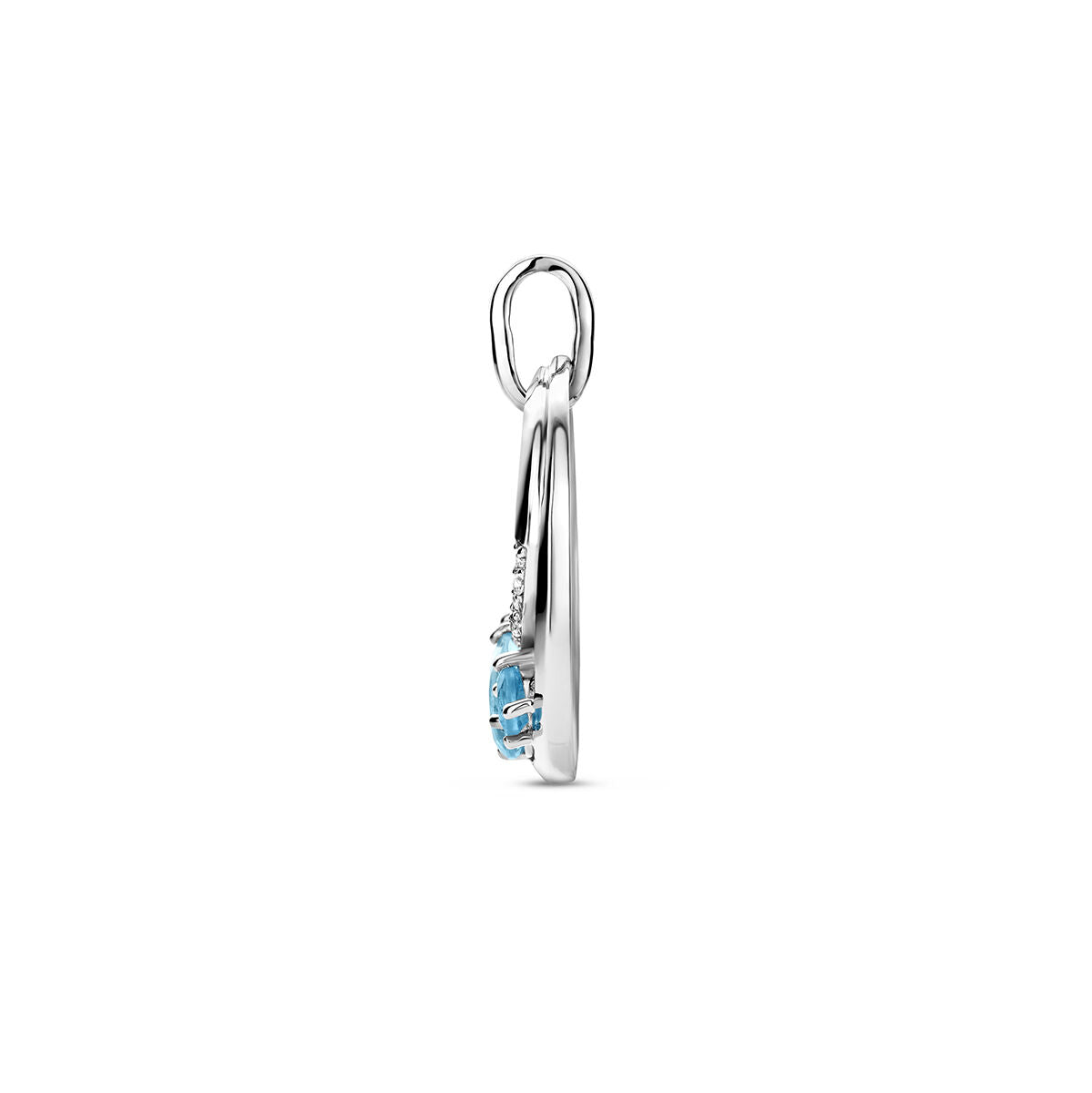 pendentif topaze argent rhodié