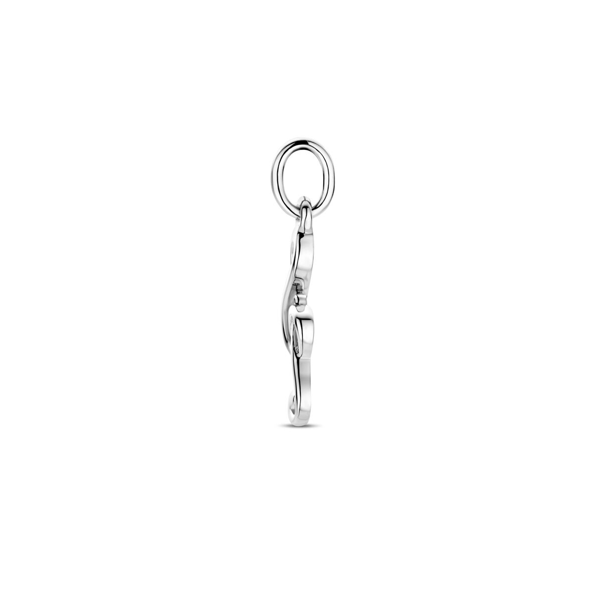 pendentif note de musique argent rhodié