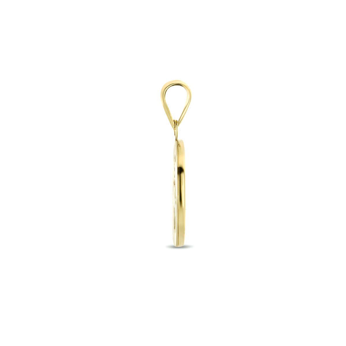 pendentif globe 14K or jaune