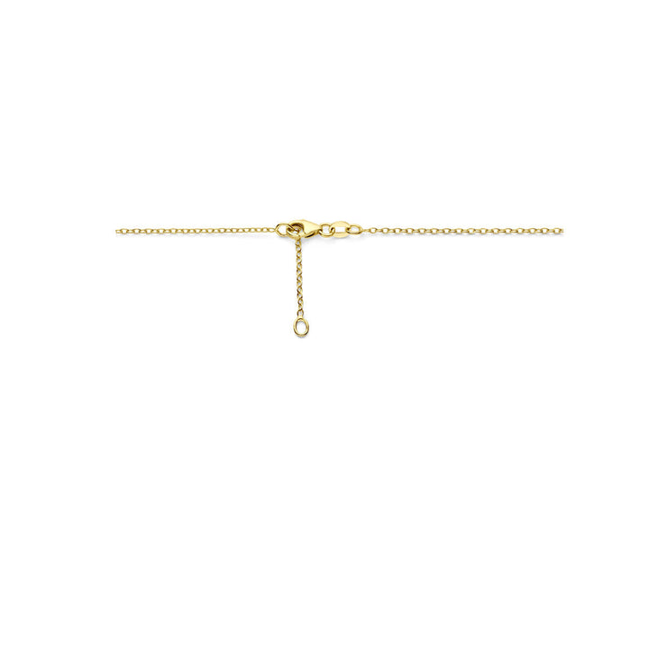 point zero collier 42 - 44 cm 14K geelgoud