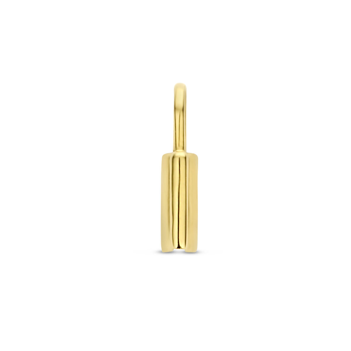pendentif serrure or jaune 14K