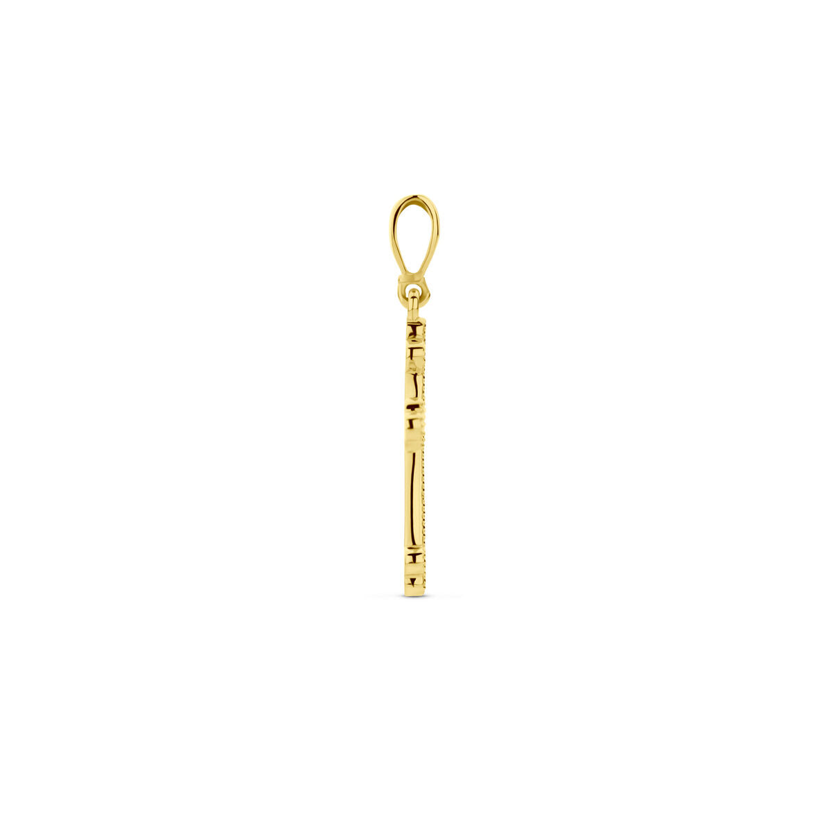 pendentif croix 14K or jaune