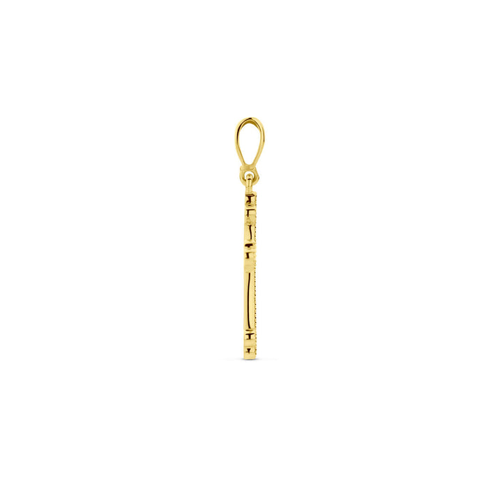 hanger kruis 14K geelgoud