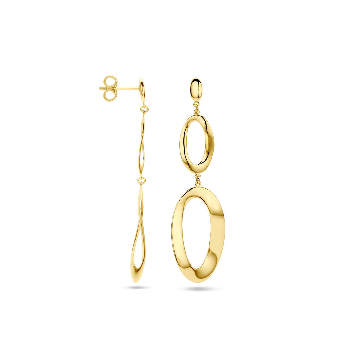 boucles d'oreilles 14K or jaune
