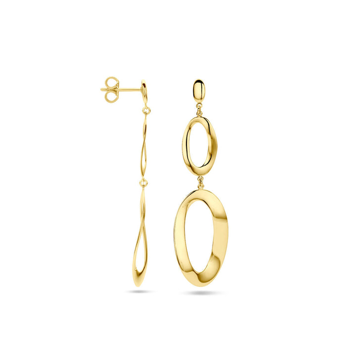 oorhangers 14K geelgoud