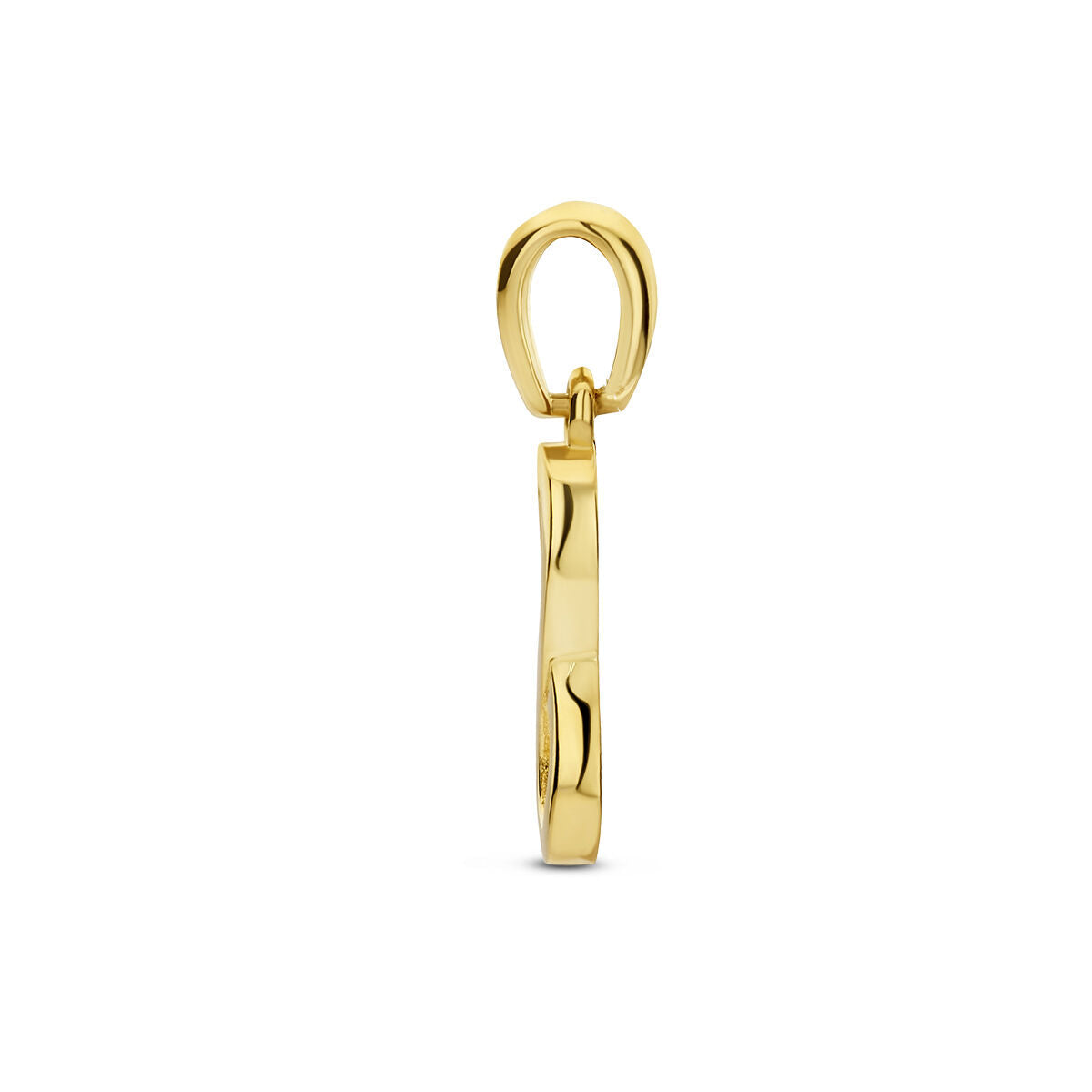 pendentif infinity en or jaune 14K