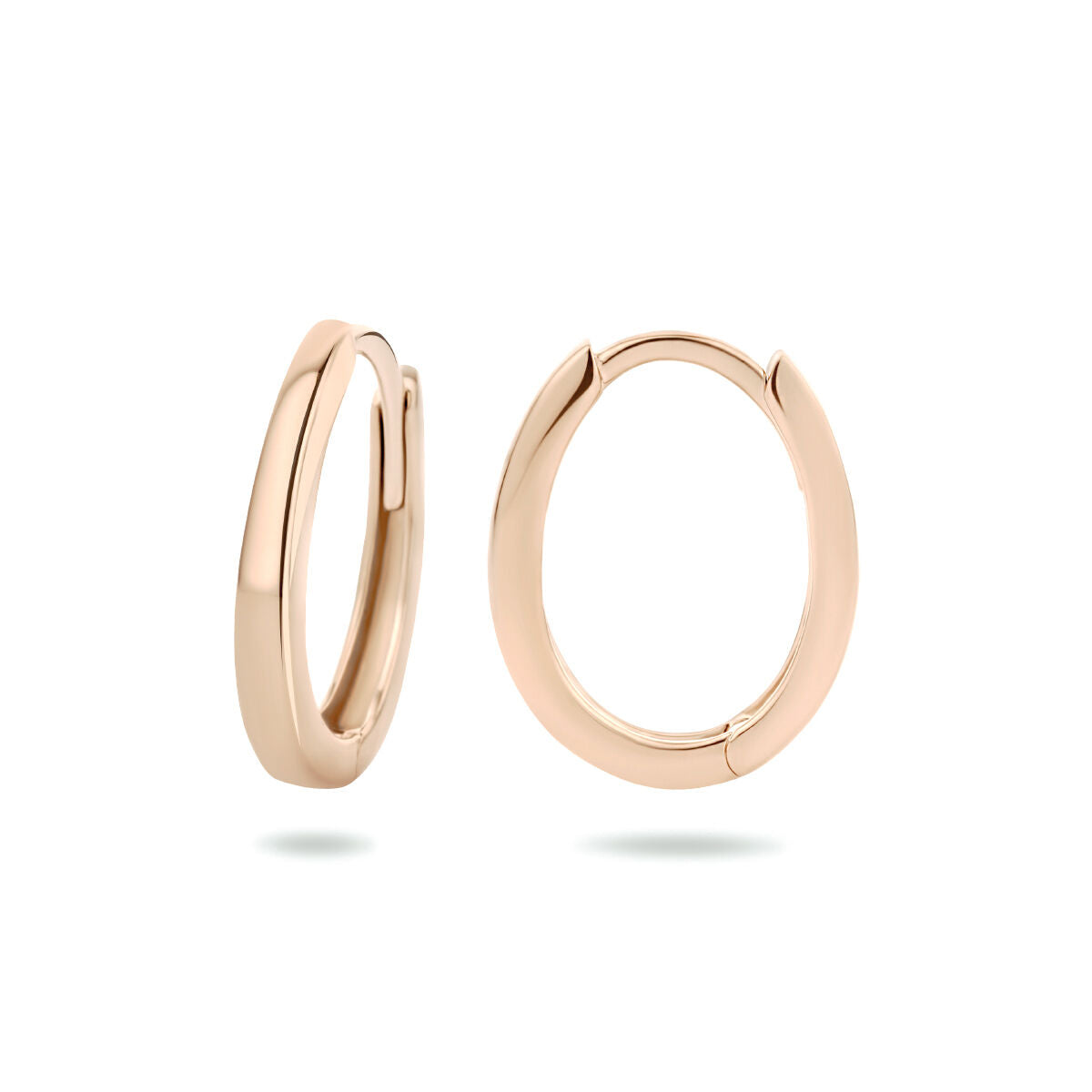 créoles 14K or rose