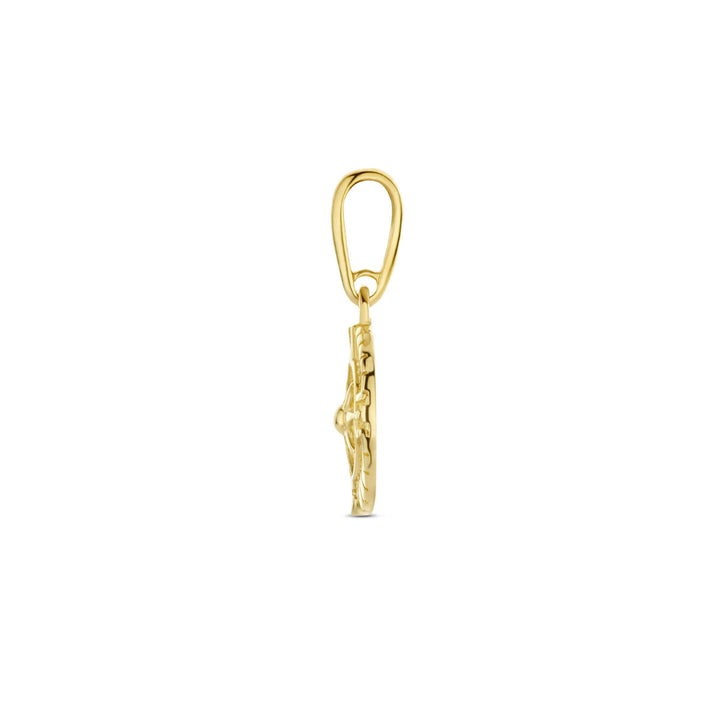 hanger kompas 14K geelgoud