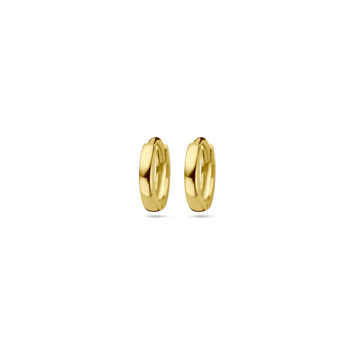 klapoorringen 14K geelgoud