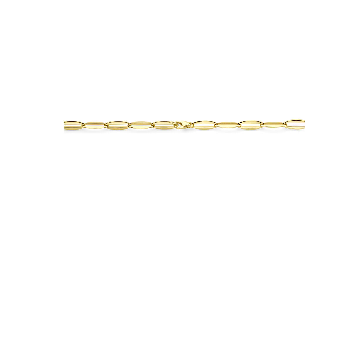 collier ancre 7,2 mm 44,5 cm or jaune 14K