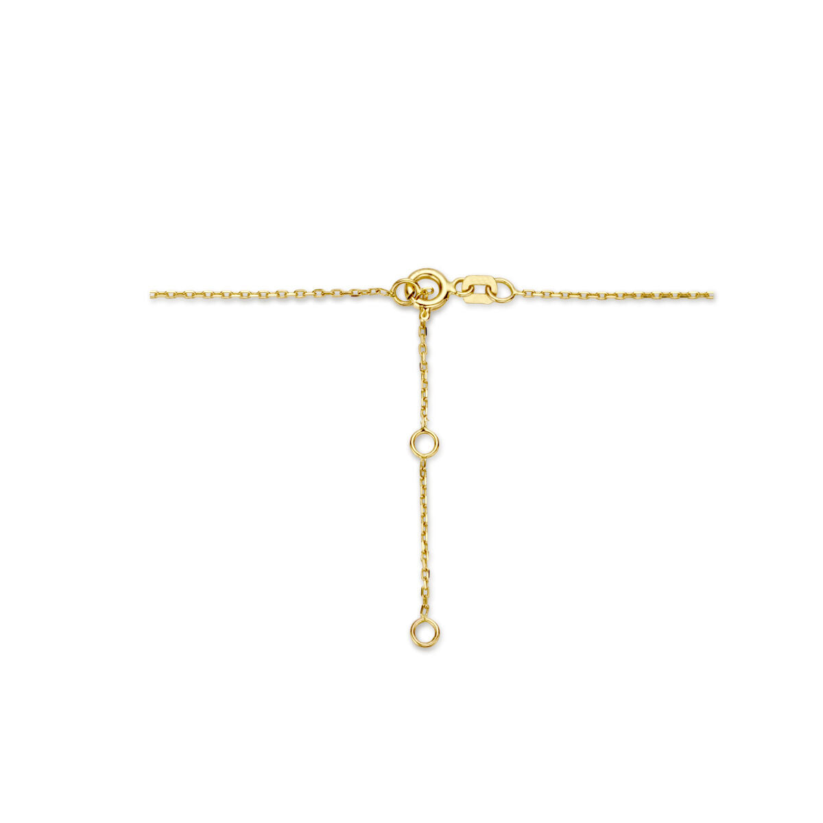 collier à billes diamanté 2,5 mm 40 - 42 - 44 cm or jaune 14K