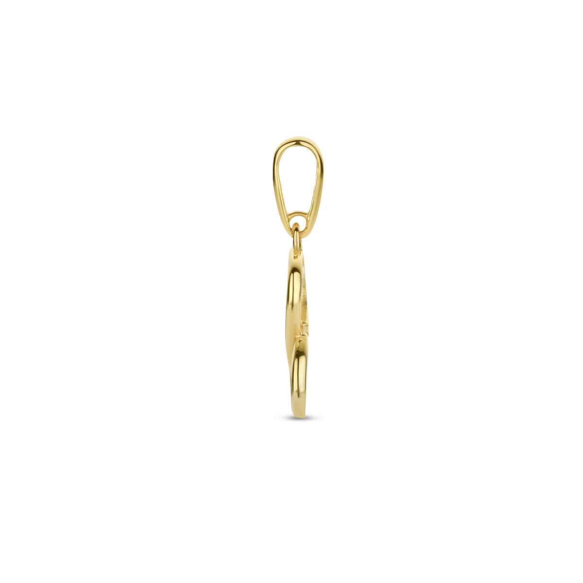 pendentif infinity or jaune 14K
