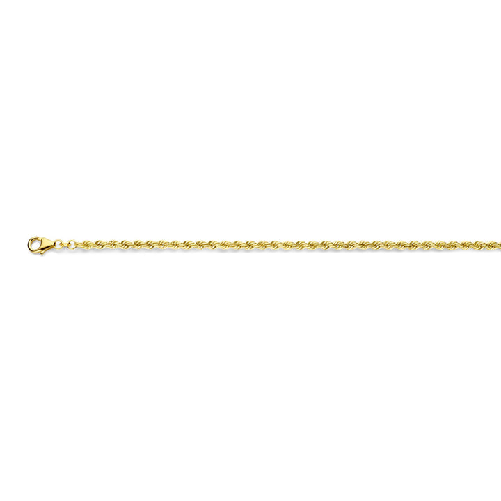 koord 3,3 mm massief 14K geelgoud