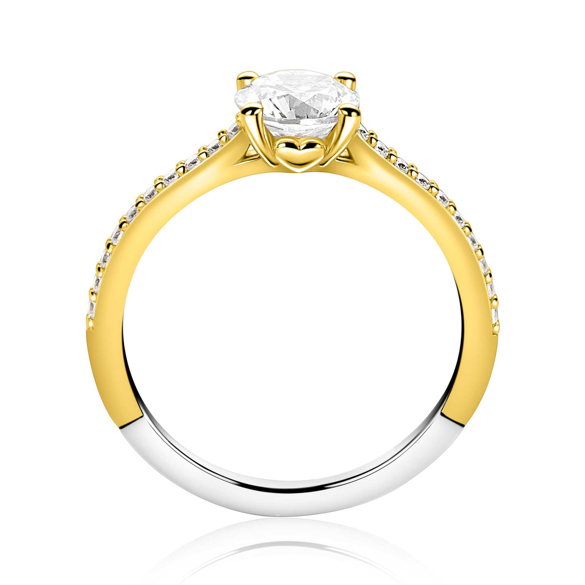 Bague Plaqué Or ZIR2696Y