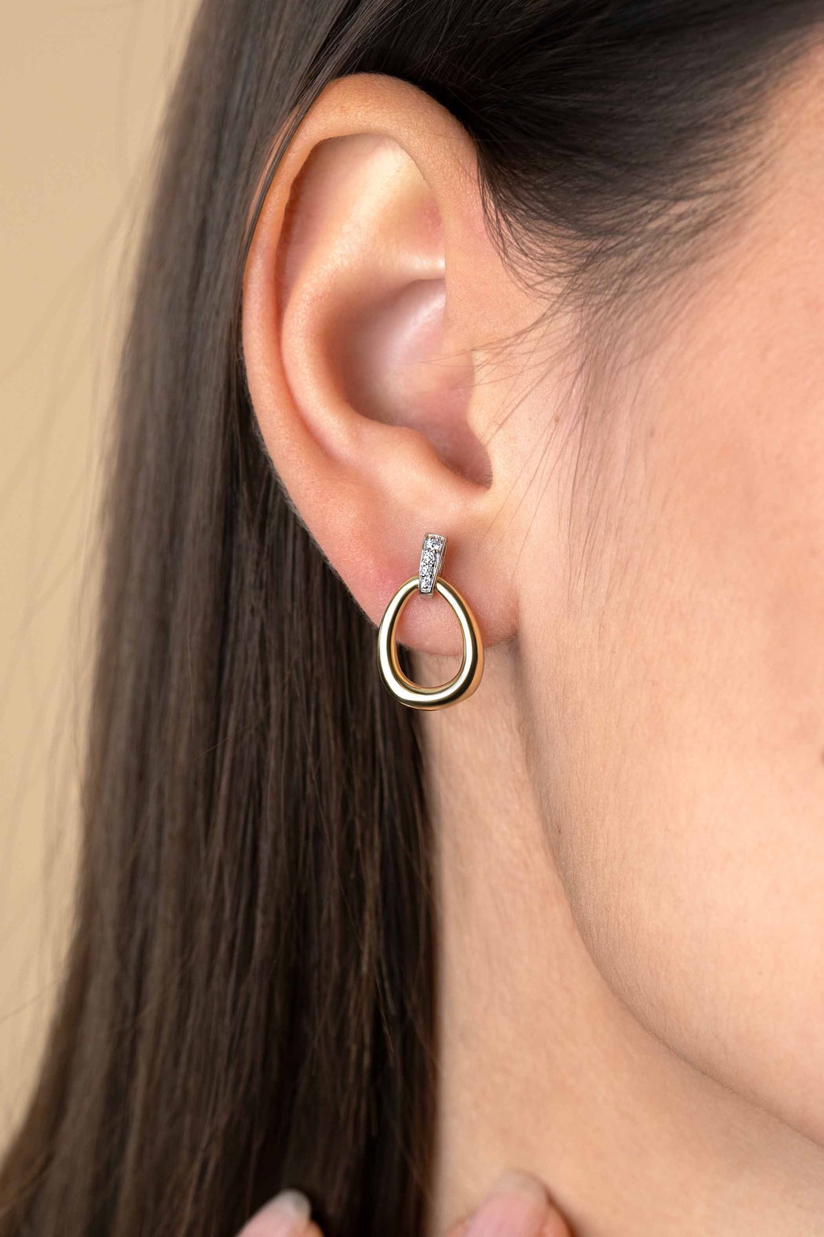 Boucles d'oreilles plaqué or Zio1709 Y
