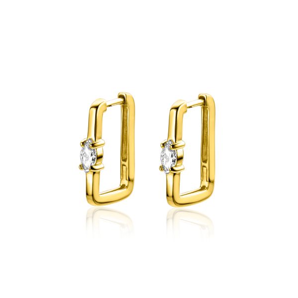 Zinzi Oorbellen Gold Plated Zio2448 G