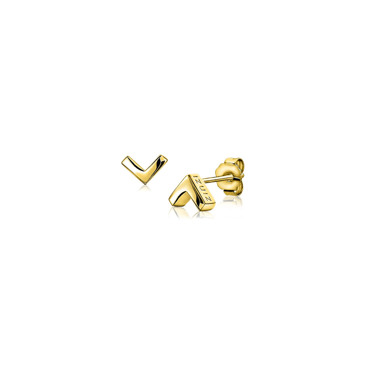 Boucles d'oreilles plaqué or Zio1380 G