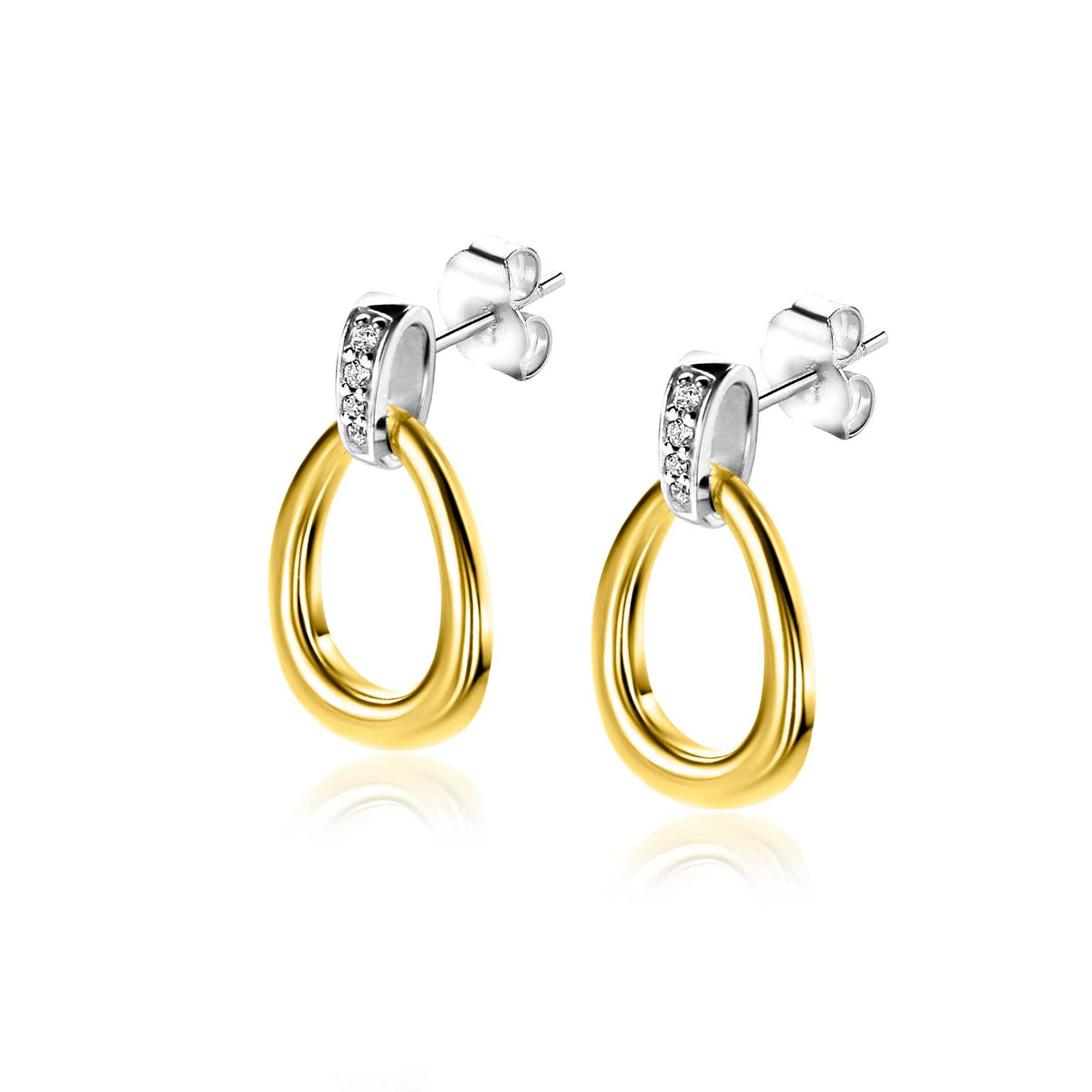Boucles d'oreilles plaqué or Zio1709 Y