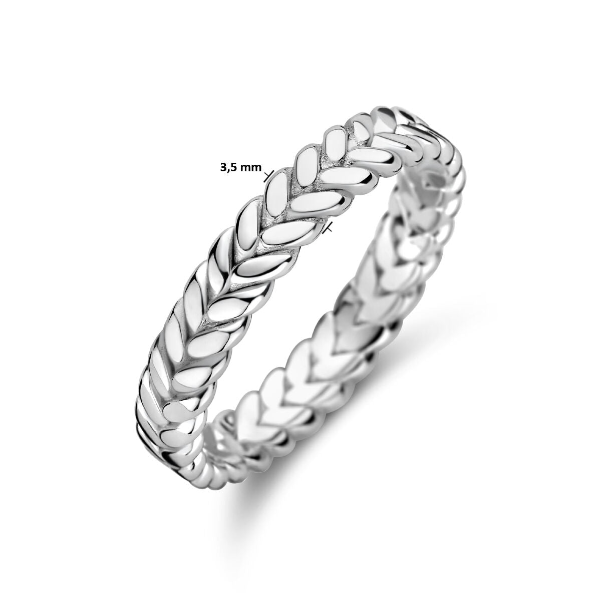 bague argent rhodié