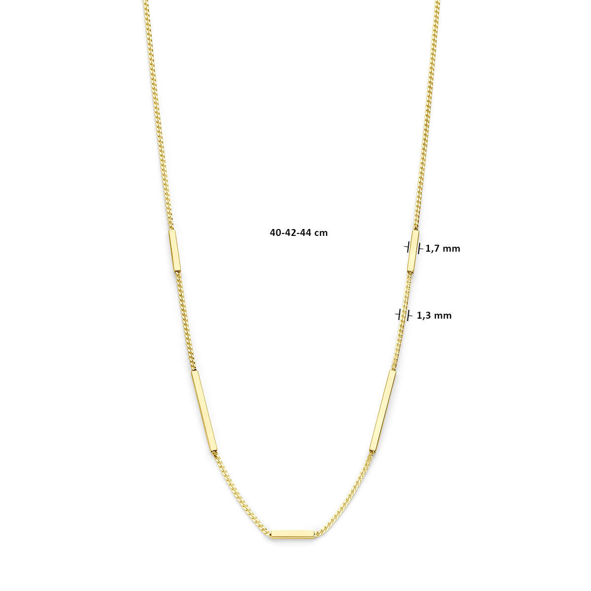 Collier en or pour femme 14K