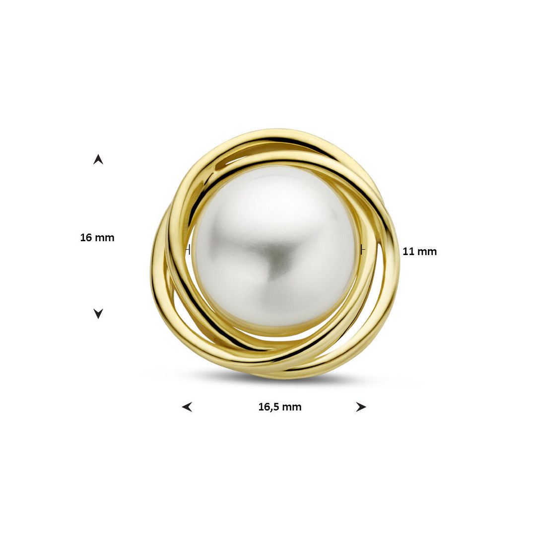 hanger parel 14K geelgoud