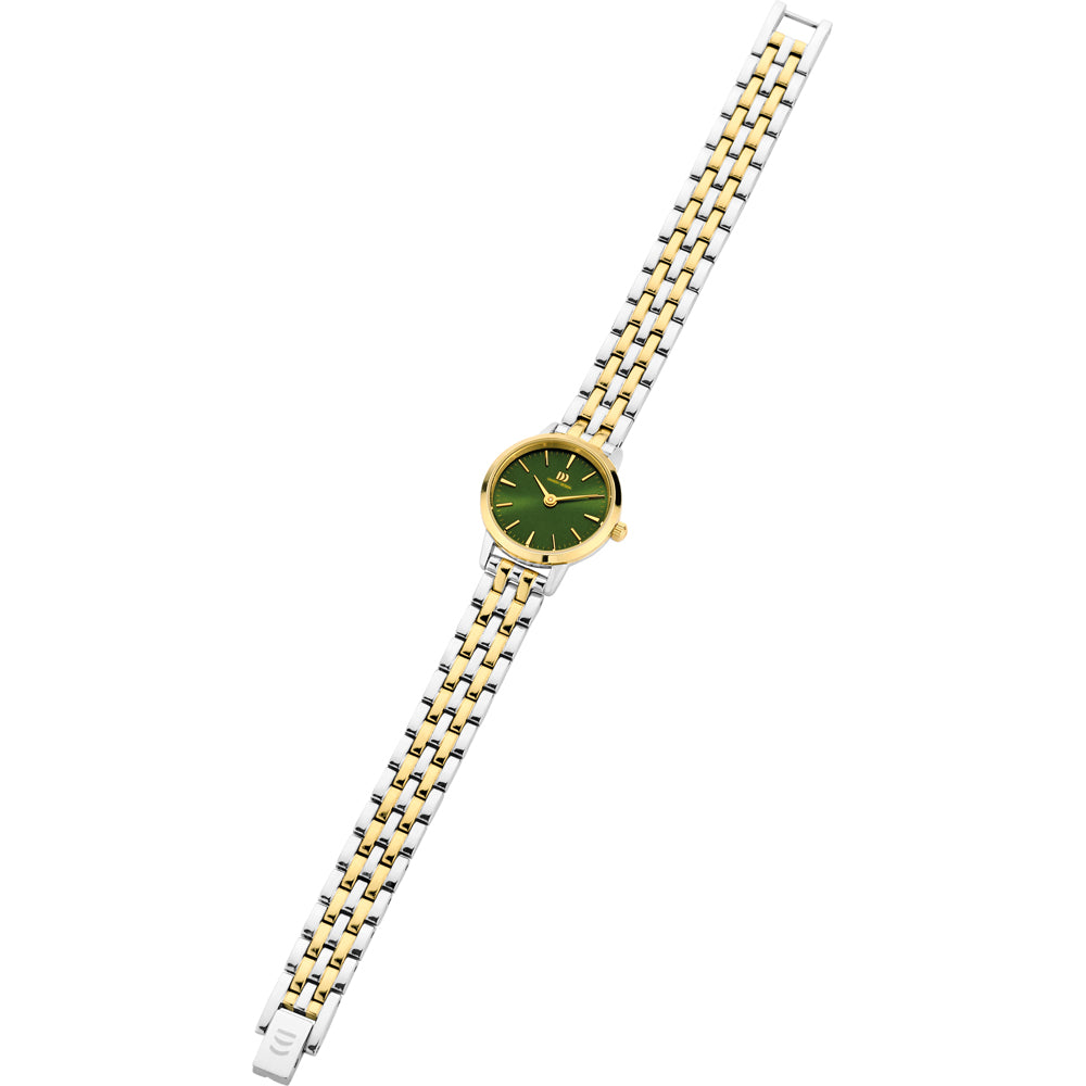 Danish design dames horloge groene wijzerplaat - IV90Q1268