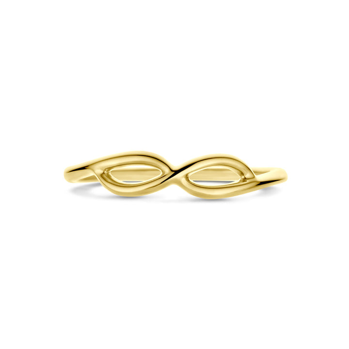 bague infinity 14K or jaune