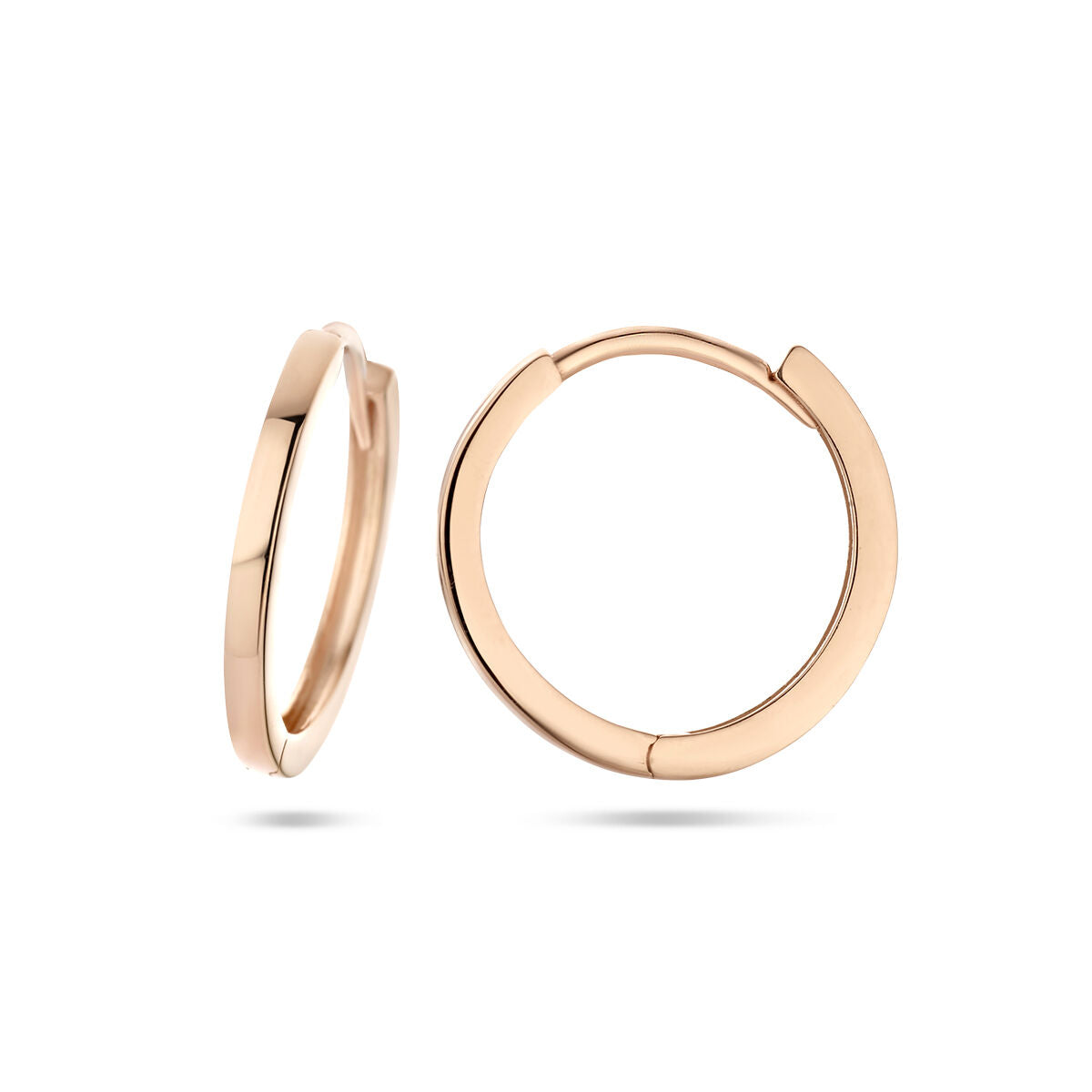 créoles 14K or rose