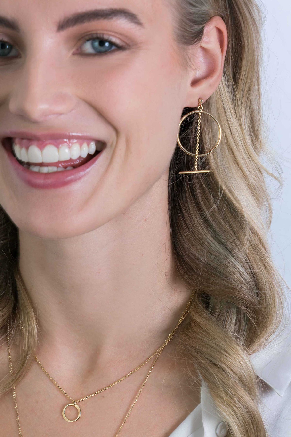 Boucles d'oreilles plaqué or Zio2098